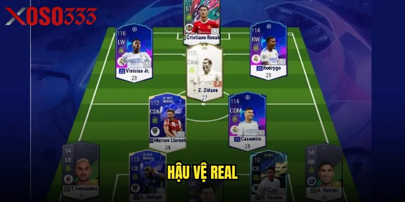 Hậu vệ Real Xoso333 có mang lại lợi thế cho cược thủ? 3 Hậu vệ Real