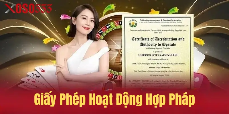 Trang chủ 27 Giấy phép hoạt động bởi PAGCOR