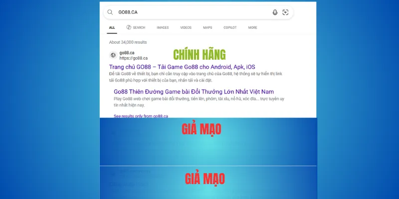 Go88 thật – miền chuẩn go88.com & go88.ca – checklist an toàn 1 Go88